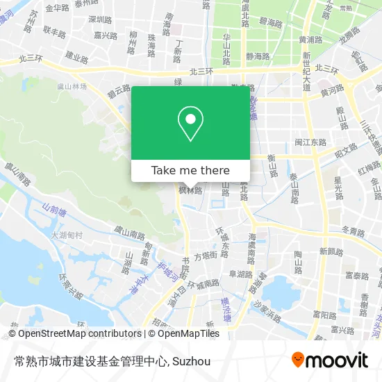 常熟市城市建设基金管理中心 map