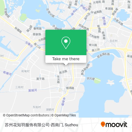 苏州花知羽服饰有限公司-西南门 map