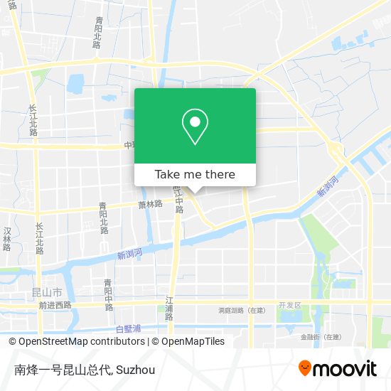 南烽一号昆山总代 map