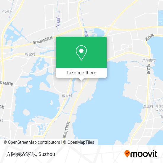 方阿姨农家乐 map