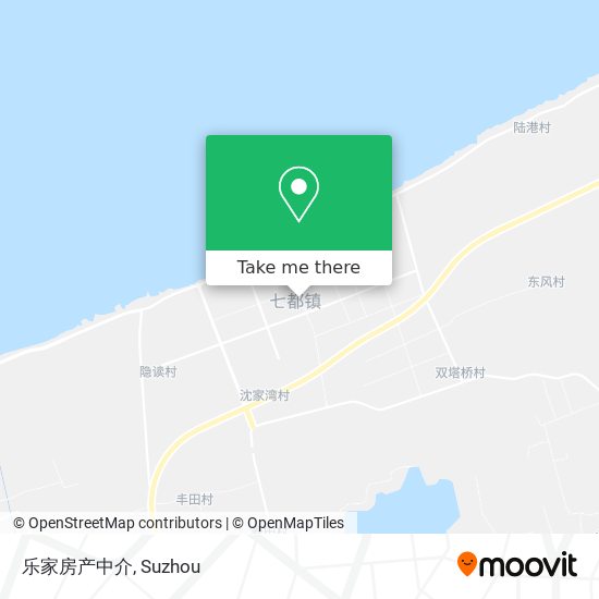 乐家房产中介 map