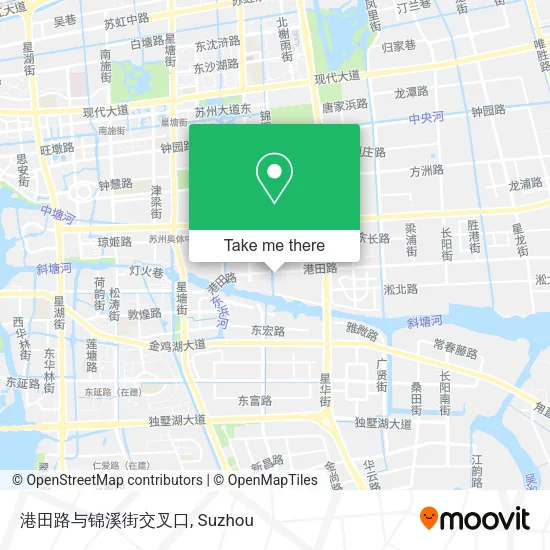 港田路与锦溪街交叉口 map