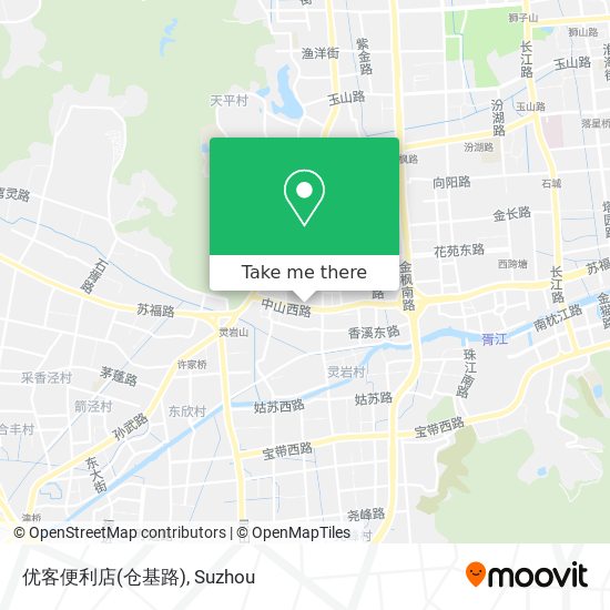优客便利店(仓基路) map