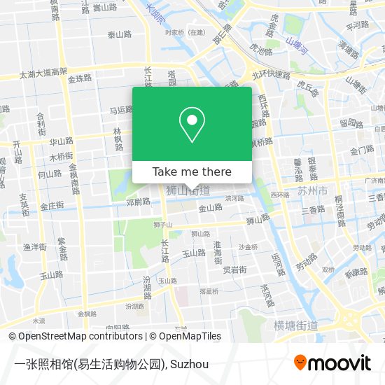 一张照相馆(易生活购物公园) map