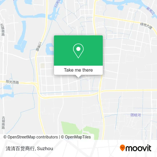 清清百货商行 map