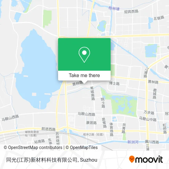 同光(江苏)新材料科技有限公司 map