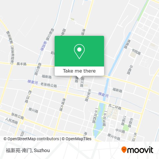 福新苑-南门 map