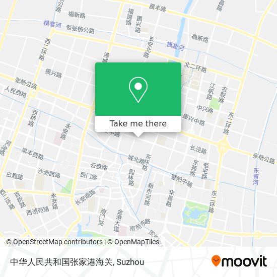 中华人民共和国张家港海关 map