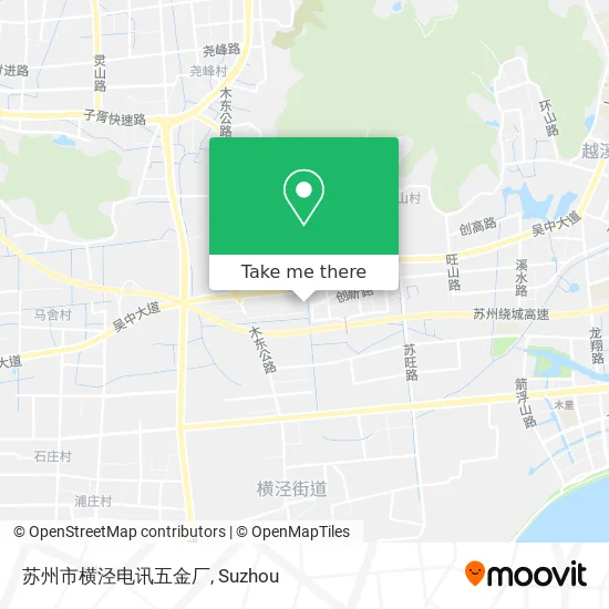 苏州市横泾电讯五金厂 map