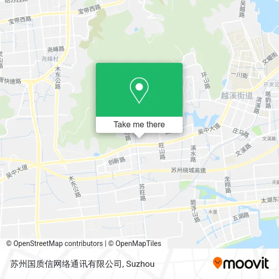 苏州国质信网络通讯有限公司 map