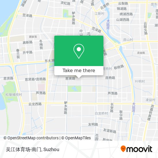 吴江体育场-南门 map