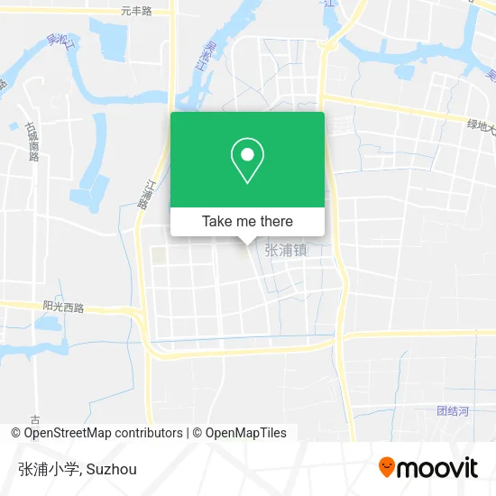 张浦小学 map