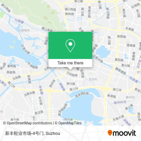 新丰鞋业市场-4号门 map