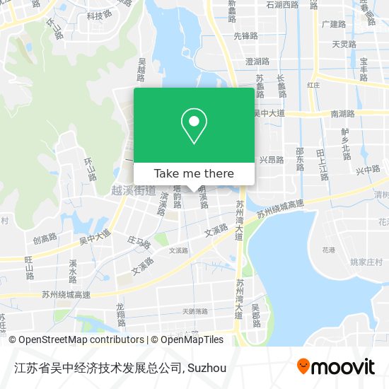 江苏省吴中经济技术发展总公司 map