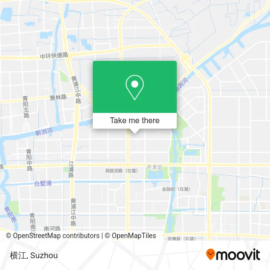 横江 map