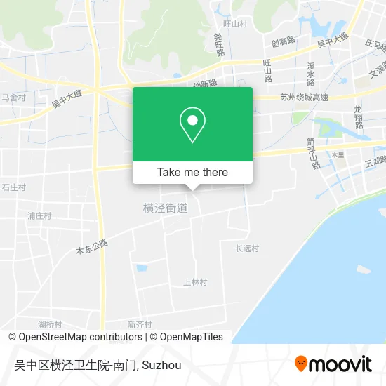 吴中区横泾卫生院-南门 map