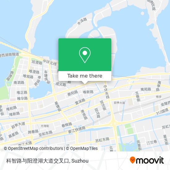 科智路与阳澄湖大道交叉口 map