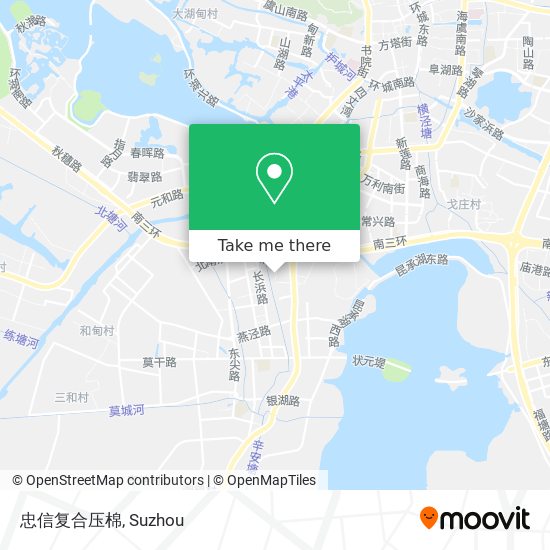 忠信复合压棉 map