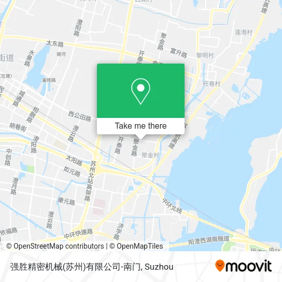 强胜精密机械(苏州)有限公司-南门 map