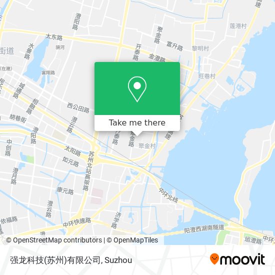 强龙科技(苏州)有限公司 map