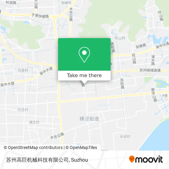 苏州高巨机械科技有限公司 map