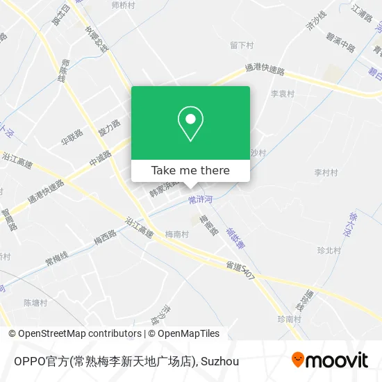 OPPO官方(常熟梅李新天地广场店) map