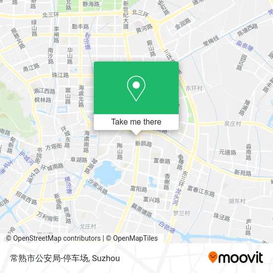 常熟市公安局-停车场 map