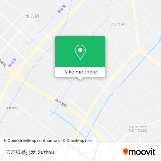 云环纸品批发 map