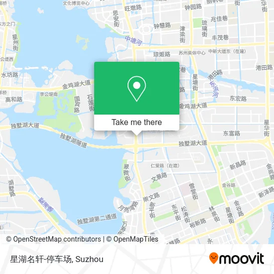 星湖名轩-停车场 map