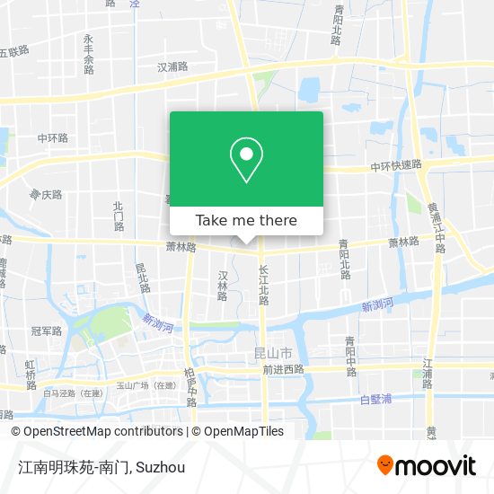 江南明珠苑-南门 map