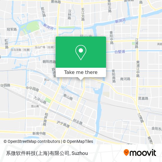 系微软件科技(上海)有限公司 map
