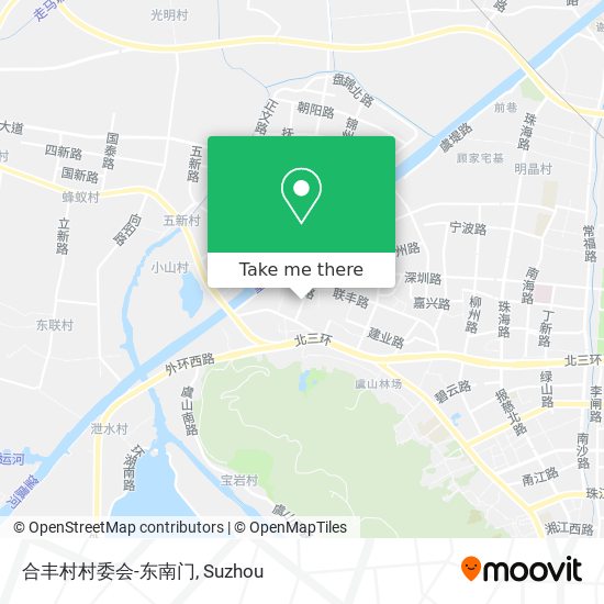 合丰村村委会-东南门 map