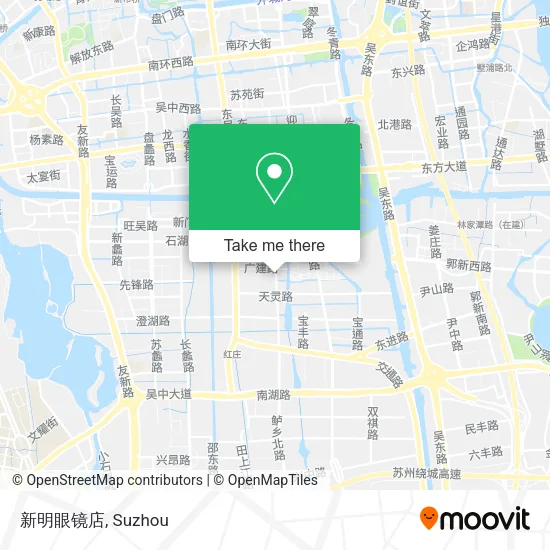 新明眼镜店 map