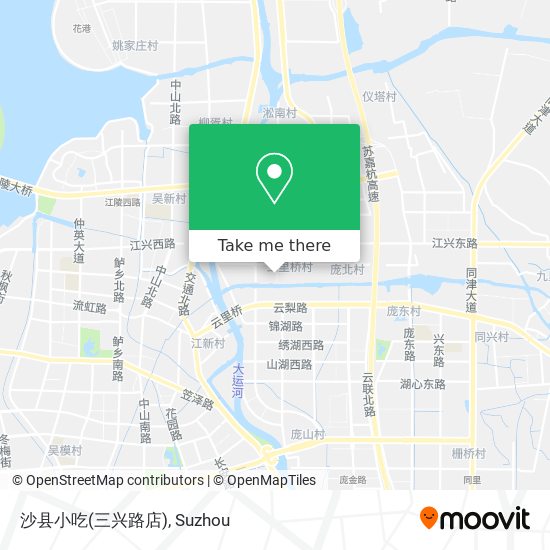 沙县小吃(三兴路店) map