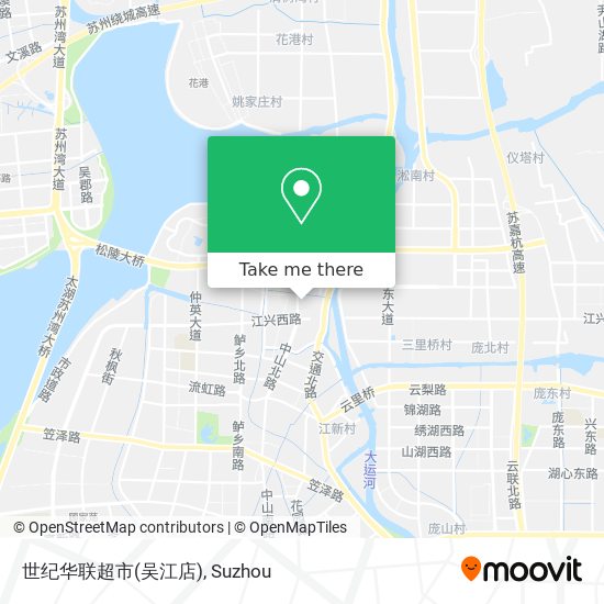 世纪华联超市(吴江店) map