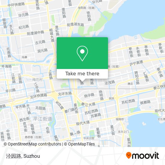 泾园路 map