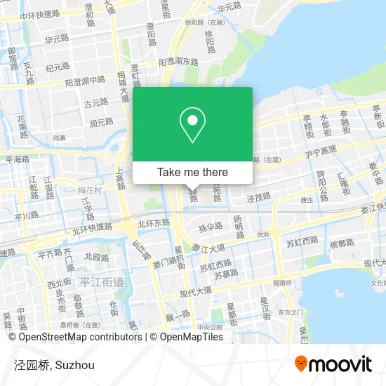 泾园桥 map