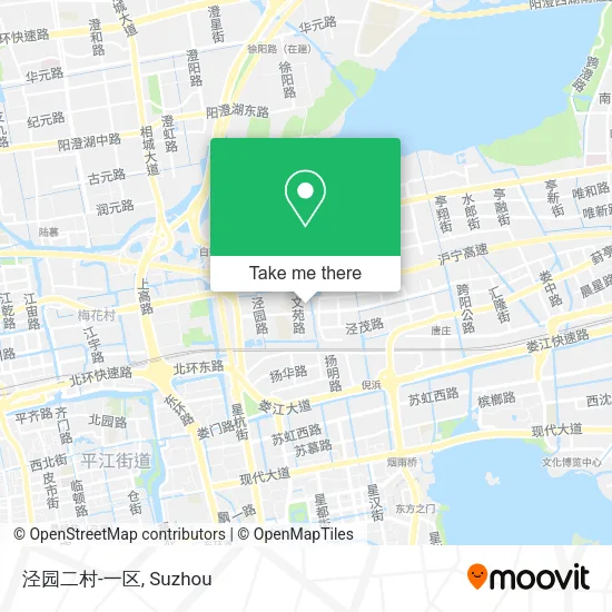 泾园二村-一区 map