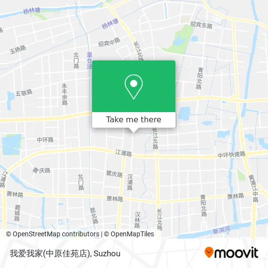 我爱我家(中原佳苑店) map