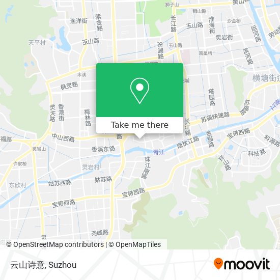 云山诗意 map