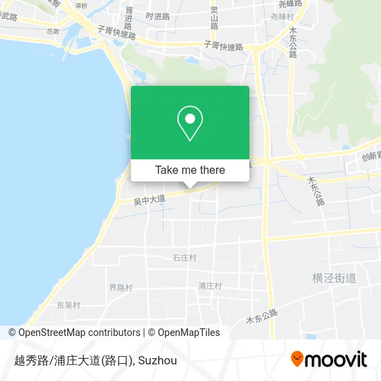 越秀路/浦庄大道(路口) map