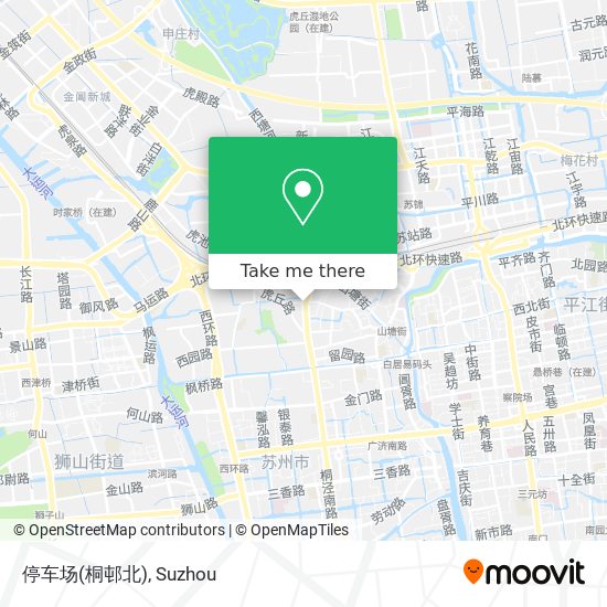 停车场(桐邨北) map