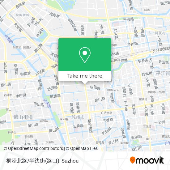 桐泾北路/半边街(路口) map
