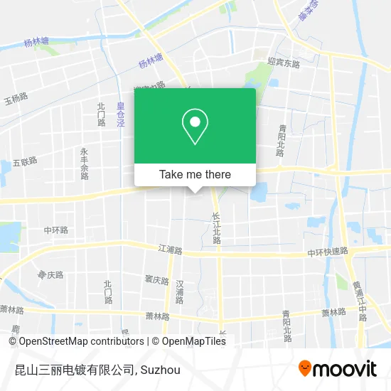 昆山三丽电镀有限公司 map