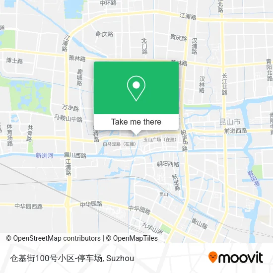 仓基街100号小区-停车场 map