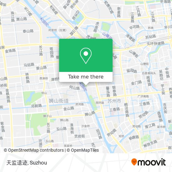 天监遗迹 map