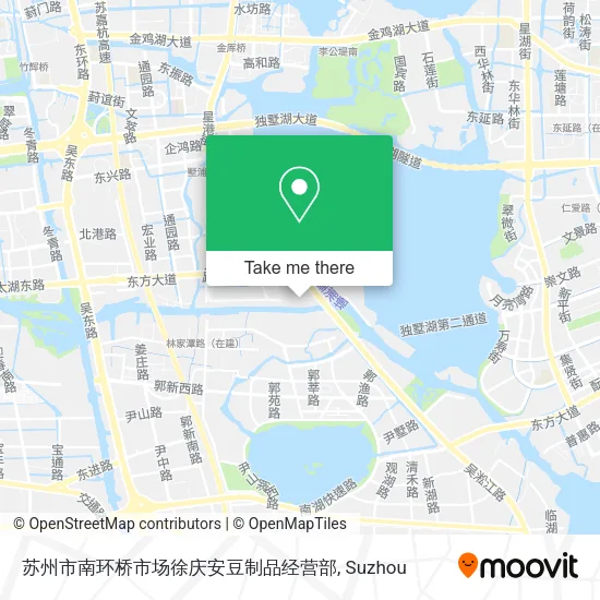 苏州市南环桥市场徐庆安豆制品经营部 map