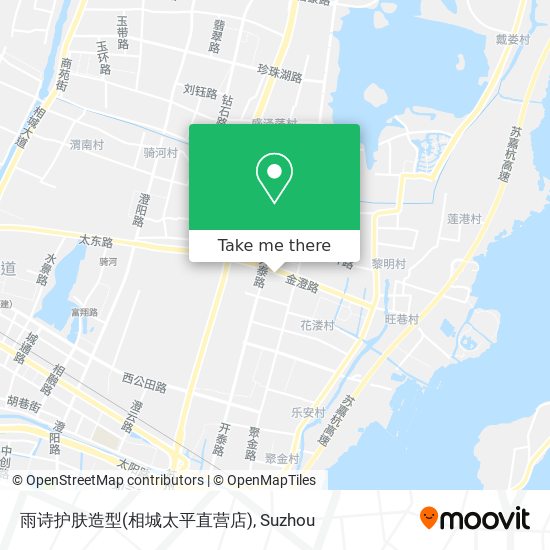雨诗护肤造型(相城太平直营店) map
