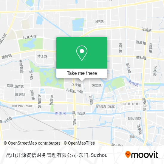 昆山开源资信财务管理有限公司-东门 map