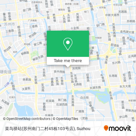 菜鸟驿站(苏州南门二村45栋103号店) map